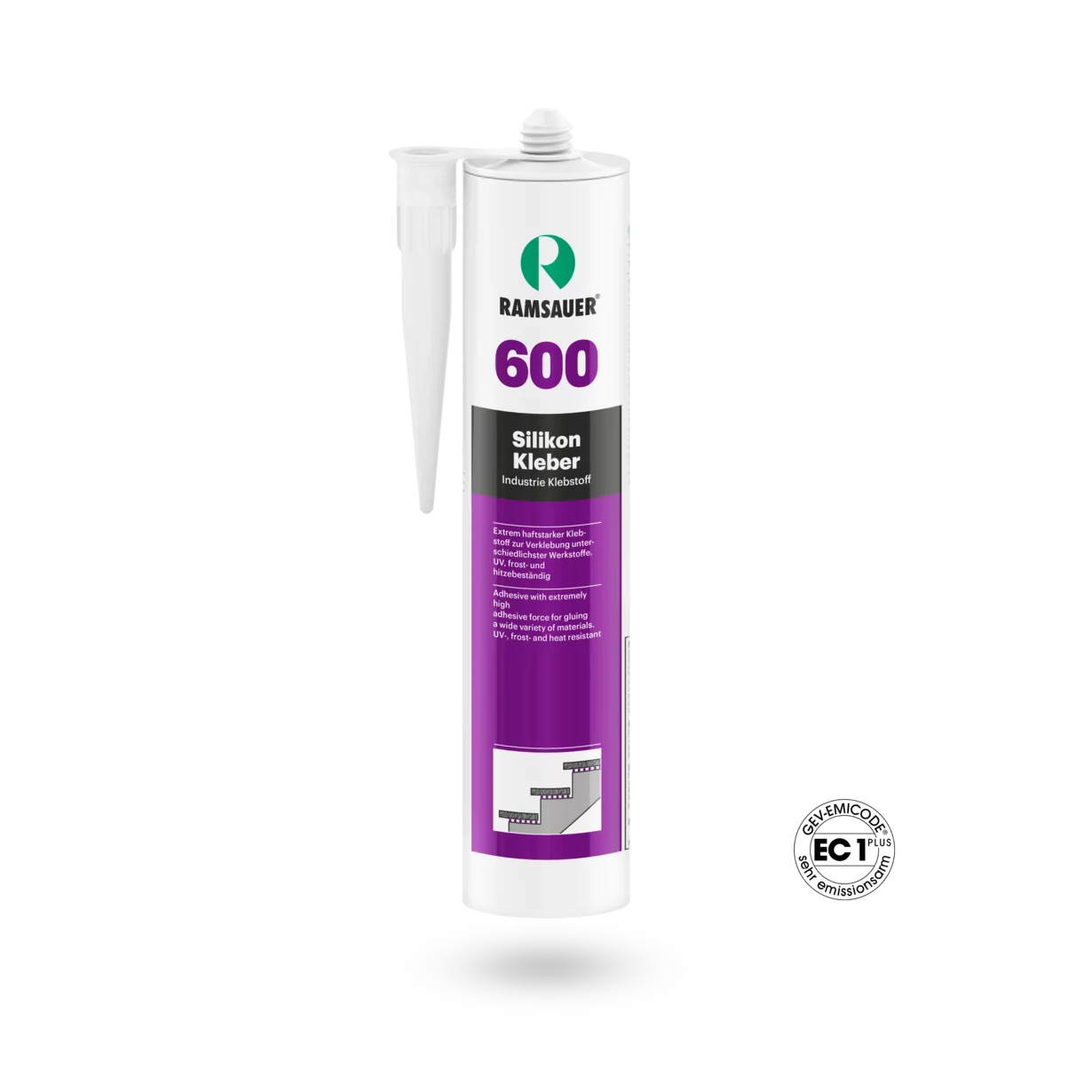 Ramsauer 600 силиконово лепило 310 ml Ramsauer 600 силиконово лепило 310 ml