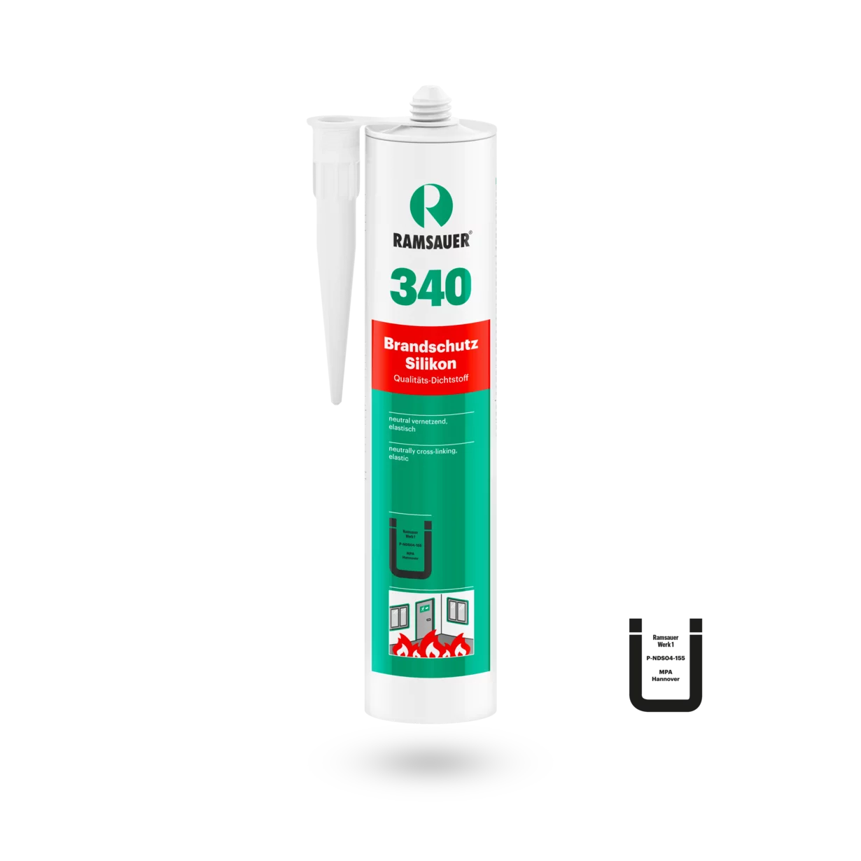 Ramsauer 340 противопожарен силикон, 310 ml Ramsauer 340 противопожарен силикон, 310 ml