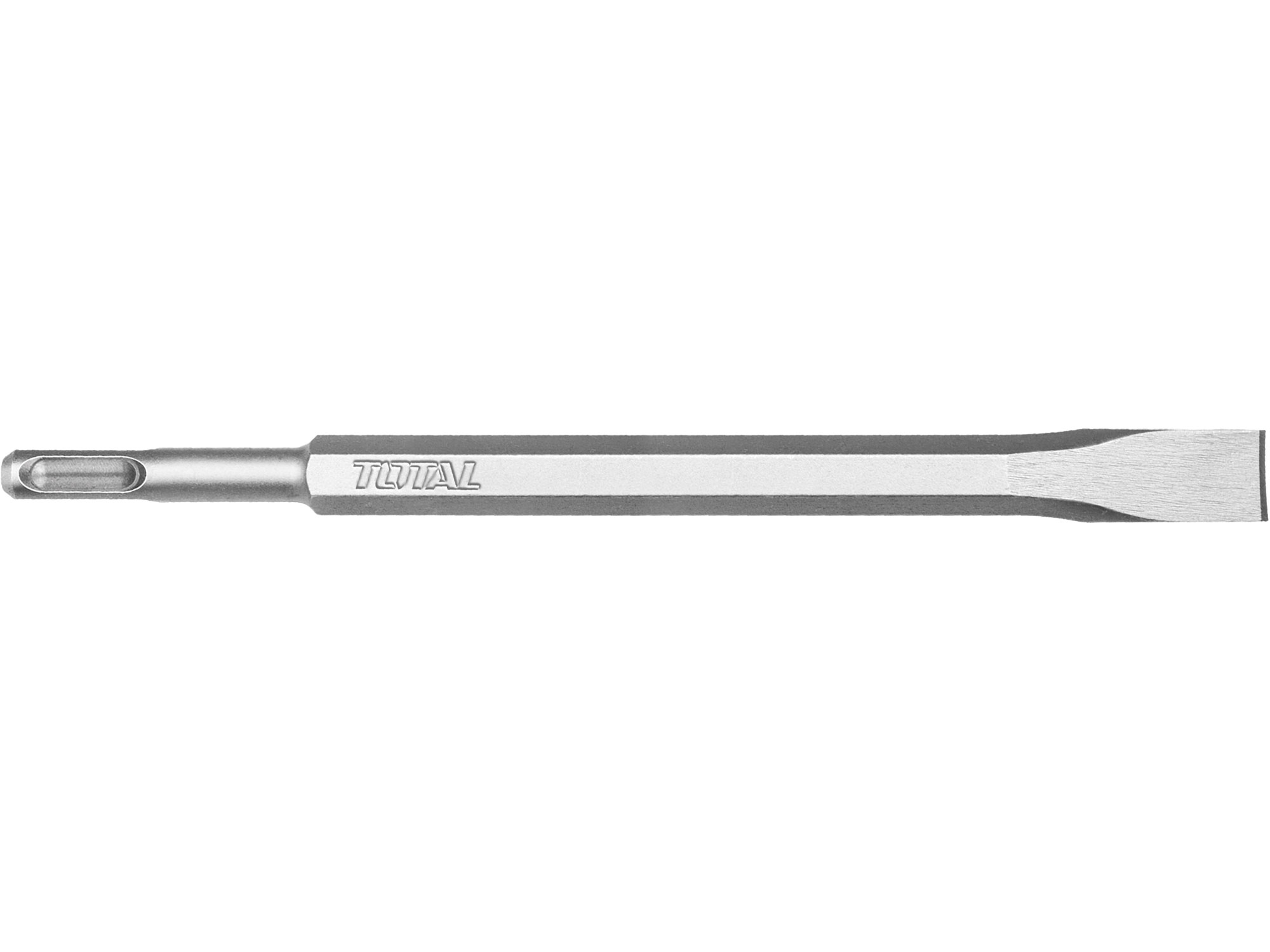 Total SDS Plus-Flachmeißel 14 x 250 x 20 mm Total SDS Plus-Flachmeißel 14 x 250 x 20 mm