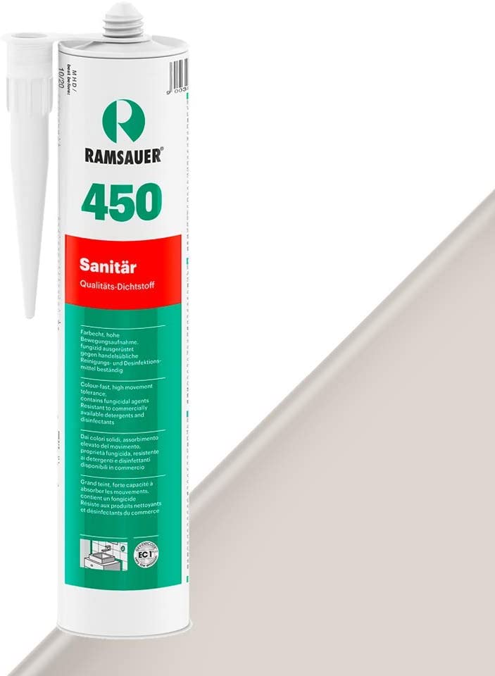 Ramsauer Sanitär 450, 310 ml, светло сив фуга Ramsauer Sanitär 450, 310 ml, светло сив фуга