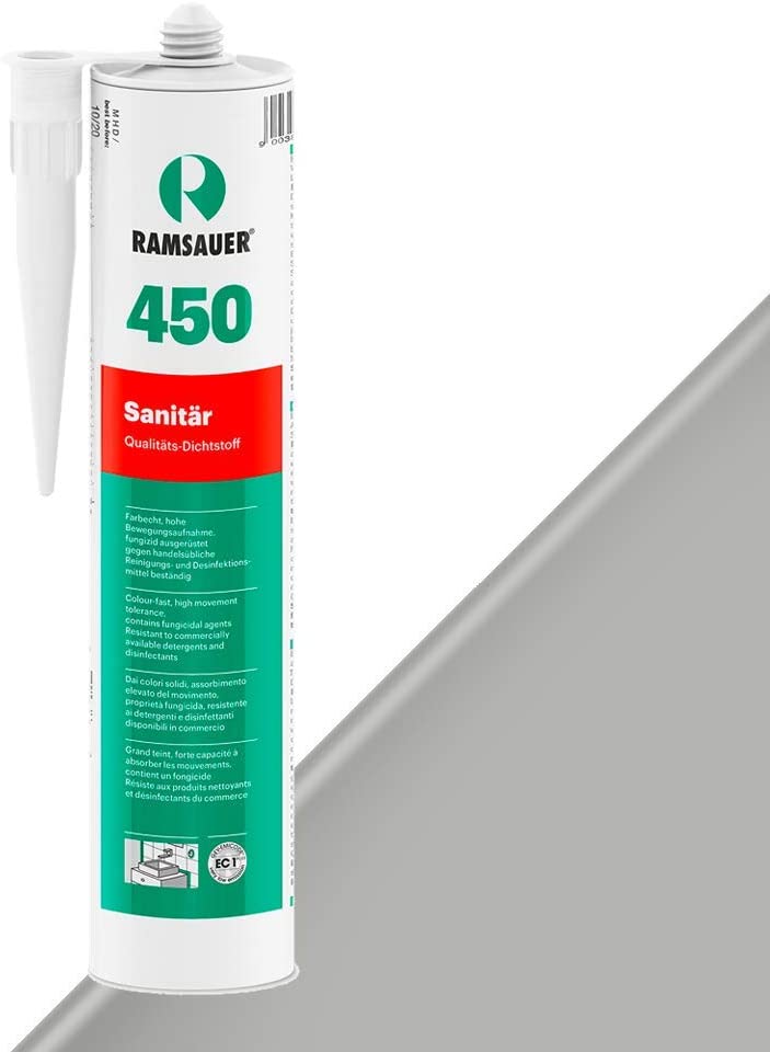 Ramsauer Sanitär 450, 310 ml, циментово сив Ramsauer Sanitär 450, 310 ml, циментово сив