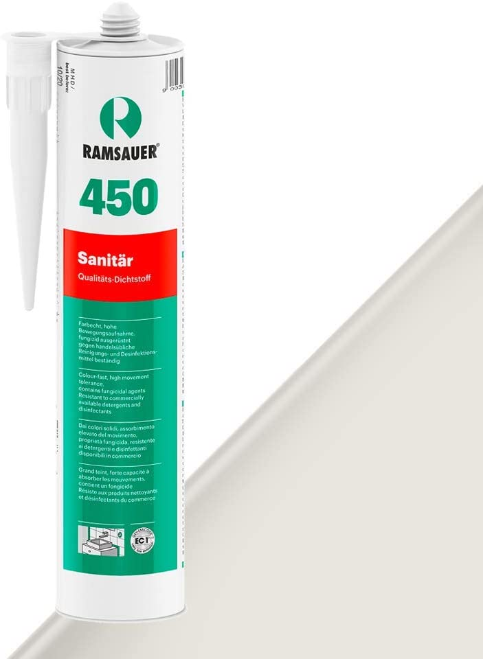 Ramsauer Sanitary 450, 310 ml, бяла фуга Ramsauer Sanitary 450, 310 ml, бяла фуга