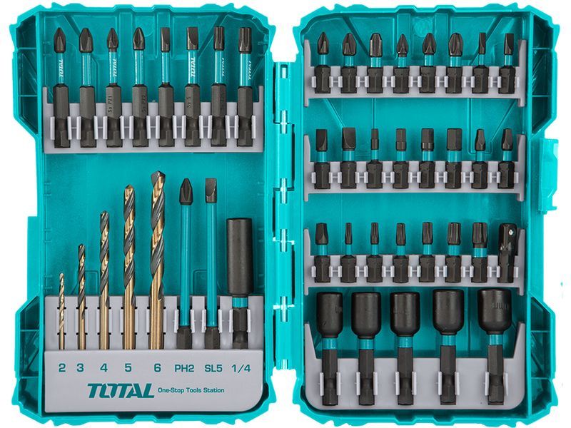 Bohrer und Spitzen, Satz à 45 Stück, Industrie Bohrer und Spitzen, Satz à 45 Stück, Industrie